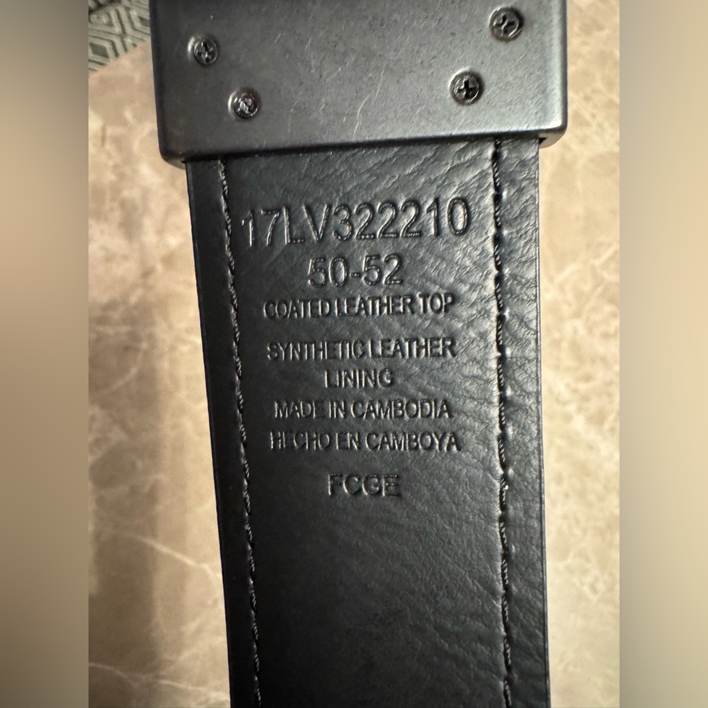 Levi's Leather Reversible Casual Men's Belt 50-52 - Picture 6 of 9